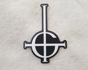 Ghost band Crucifix sticker