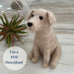 Needle Felted Labrador Dog PDF Download