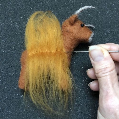 Needle Felted Highland Cow muckle Coo PDF Downloadable Instructions Etsy