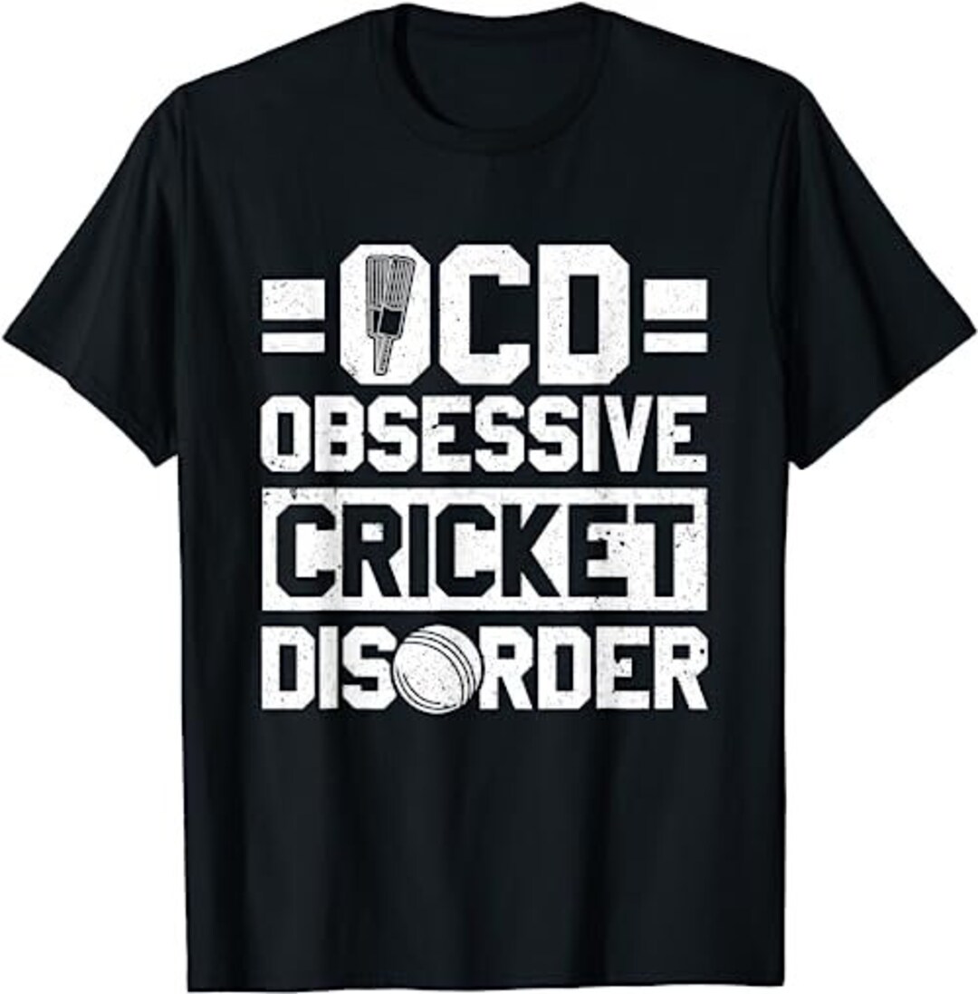 Cricket Season Obsessive Cricket Disorder Cricket Player Etsy UK