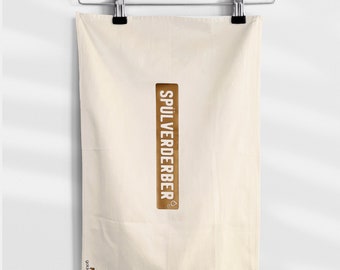 Goldmops | printed kitchen towel motif "dishwashing spoiler" dishcloth | Dishtowel