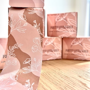 Pretty Little Foils, Folded Florals, Hilighting hair foil roll, Embossed 328 ft foil roll