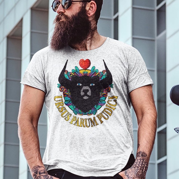 Ursus Parum Pudici, The Horny Bear Short-Sleeve Unisex T-Shirt, Bears, Bear Community, Gay Bears