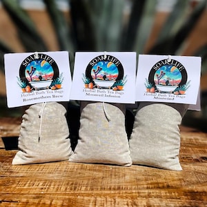 3-Pack Enchanted Bath Tea Collection | Ritual of Serenity & Renewal | Handmade Wellness Gift
