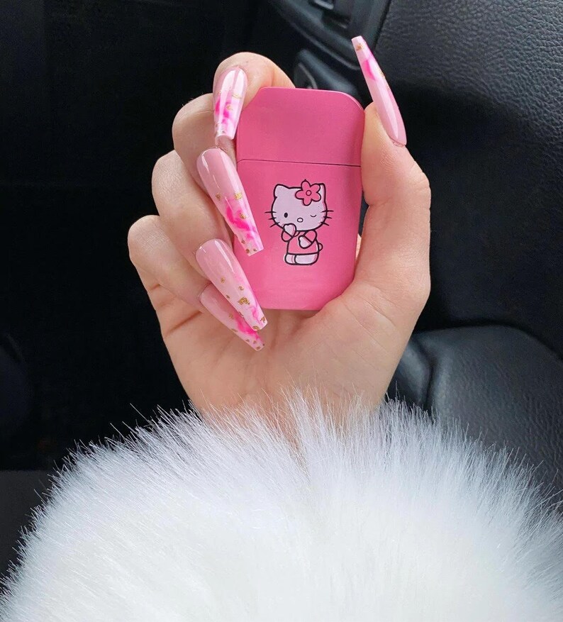 Hello Kitty Lighter Pink Flame Torch Lighter Etsy Australia