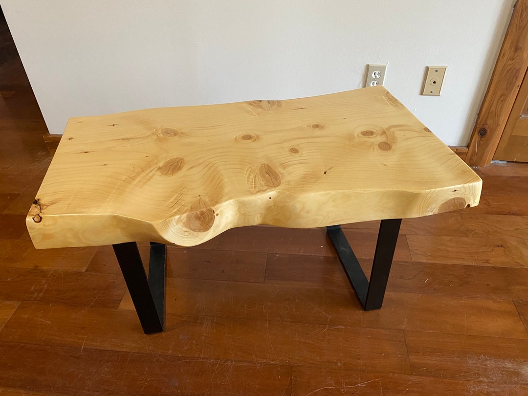 Chunky Pine Coffee Table Etsy