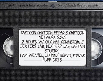 Vhs Cartoons Tape - Etsy Australia Vhs Cartoons Tape - Etsy Australia