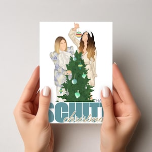 Have A Schitt Christmas Printable Card | Schitt&#39;s Creek Cards | Schitt&#39;s Creek Fanart | Moira Rose Fanart | Funny Cards | Christmas Cards