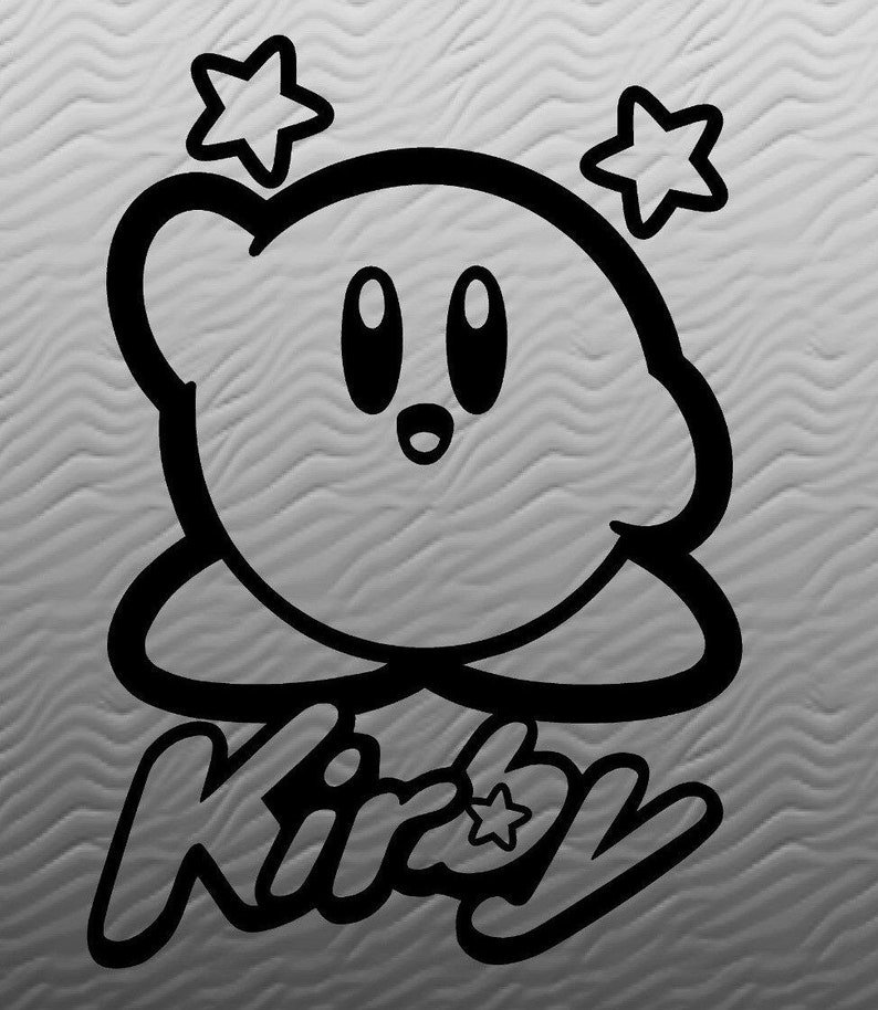 Kirby Kirby svg Plotterdatei Cricut Cut File Svg Kirby Etsy Österreich