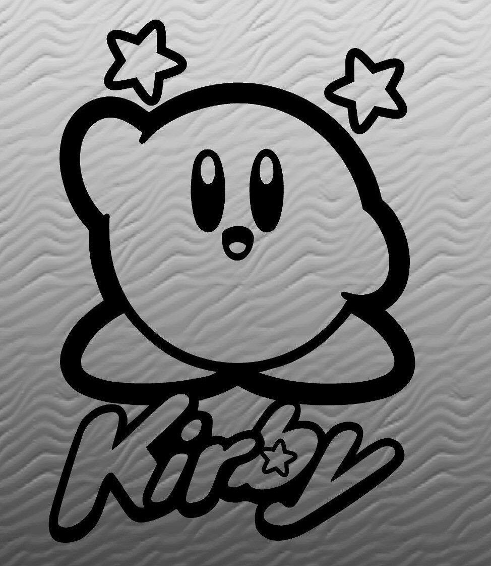 Kirby Kirby Svg Cut File Cricut Cut File Svg Etsy Finland
