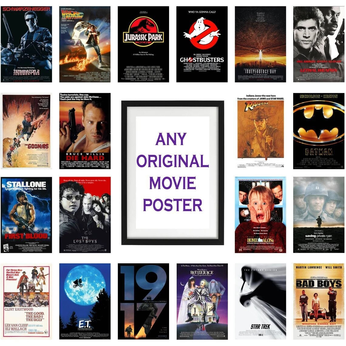 Any Movie Poster Choose Your Favourite Movie Film Poster Etsy Australia