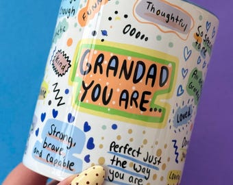 Grandad Affirmations Mug - Father's Day Gift - Grandad Mug