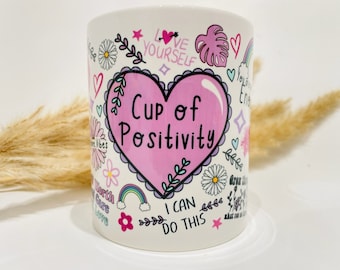 Positivity Mug - Handmade Ceramic Cup of Positivity