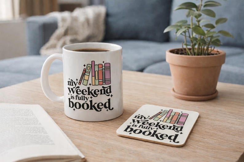 Book Mug - Book Lover Mug - Book Gift - Book Club Gift - Mug for Book Lover - Book Lovers Mug - Book Club - Gift for Book Lover - Bookworm image 2