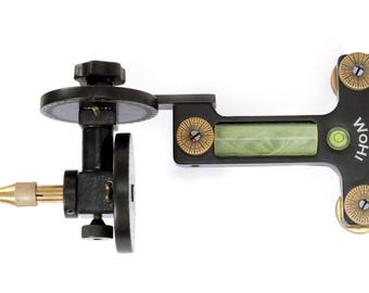 Macchina per sfaccettatura di pietre preziose Wohi con ruota indicizzata (72/80/88/96 divisioni), leva per le gambe, livellatrice e base in nylon / utensile da taglio lapidario