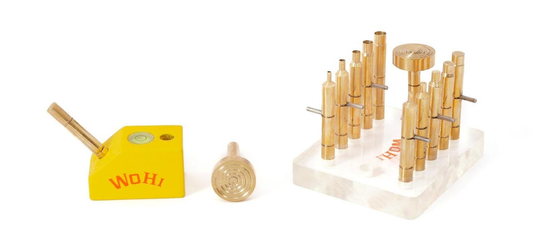 Gemstone Faceting Kit – 10 Round Brass Dopsticks With Safety Pins, 1 ...
