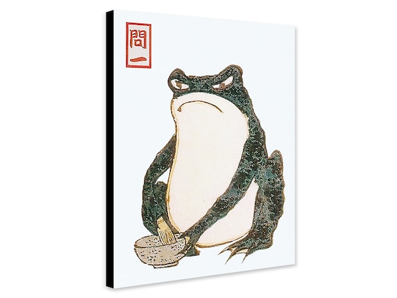 Vintage Angry Frog Print – Matsumoto Hoji Japanese Art - Etsy