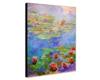 Monet Näckrosor - Inramad canvas eller rullad canvas