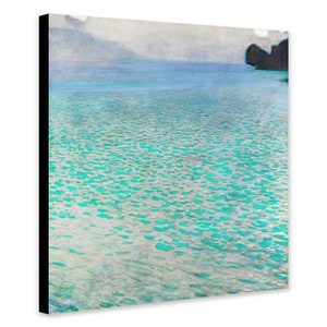 Paesaggio marino - Attersee - di Gustav Klimt (1900) - Tela incorniciata - Tela arrotolata - Stampa fotografica/poster