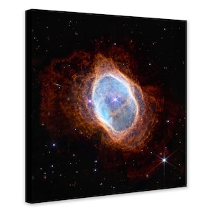 Southern Ring Nebula from NASA’s James Webb Space Telescope - Wrapped Framed Canvas - Rolled Canvas - Photo/Poster Print