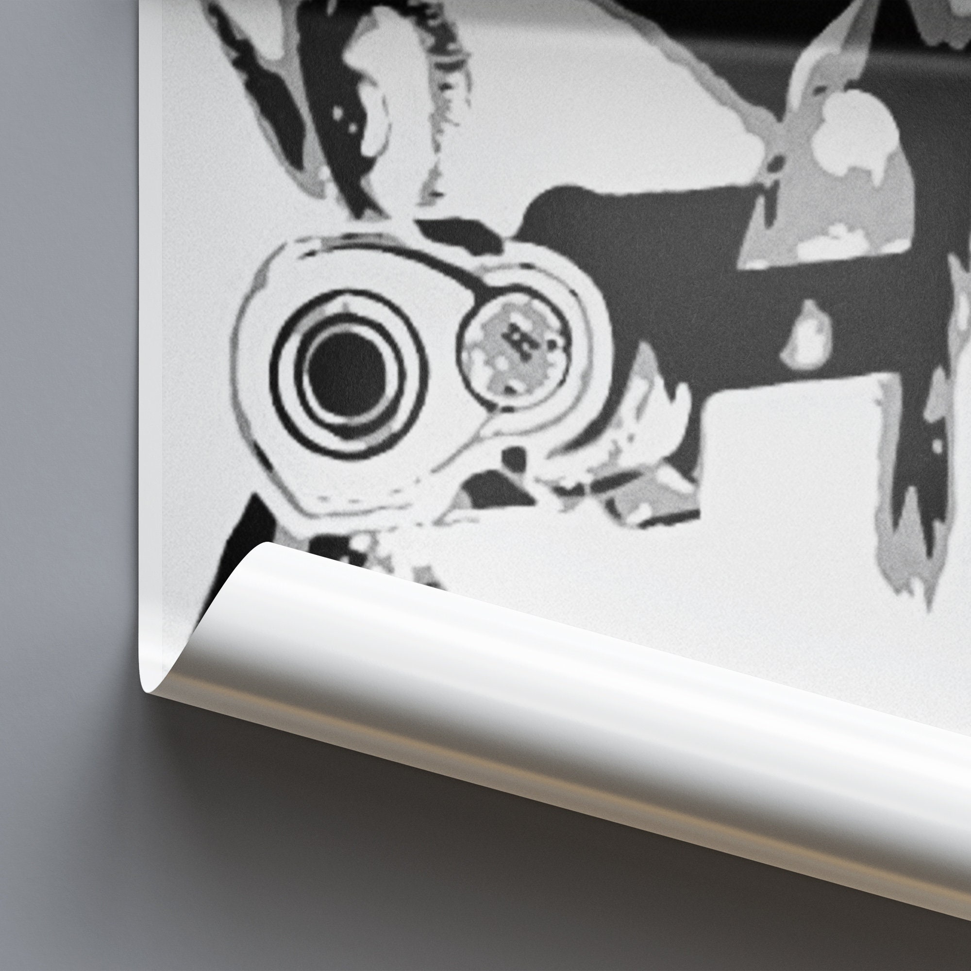 プリント 8x10銃を持つ女性のアートワーク Woman With Gun Canvas Print – Wrapped Framed or Rolled Print - Etsy
