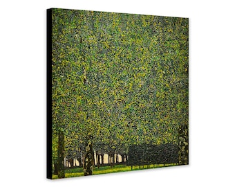 The Park by Gustav Klimt Wall Art - Wrapped Framed Canvas - Rolled Canvas - Photo/Poster Print