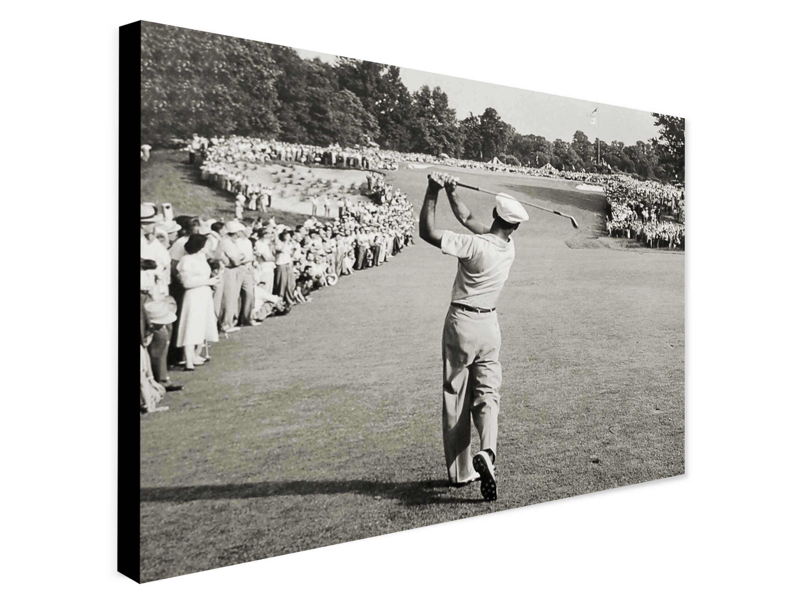 Ben Hogan: Famoso golpe de golf - Lienzo enmarcado - Lienzo enrollado -  Impresión fotográfica/póster - Etsy México, image size:2665x2000