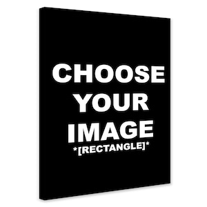 Escolha sua imagem personalizada - Retrato - Impressão personalizada - Sua foto para imprimir - Tela emoldurada - Tela enrolada - Impressão de foto/pôster