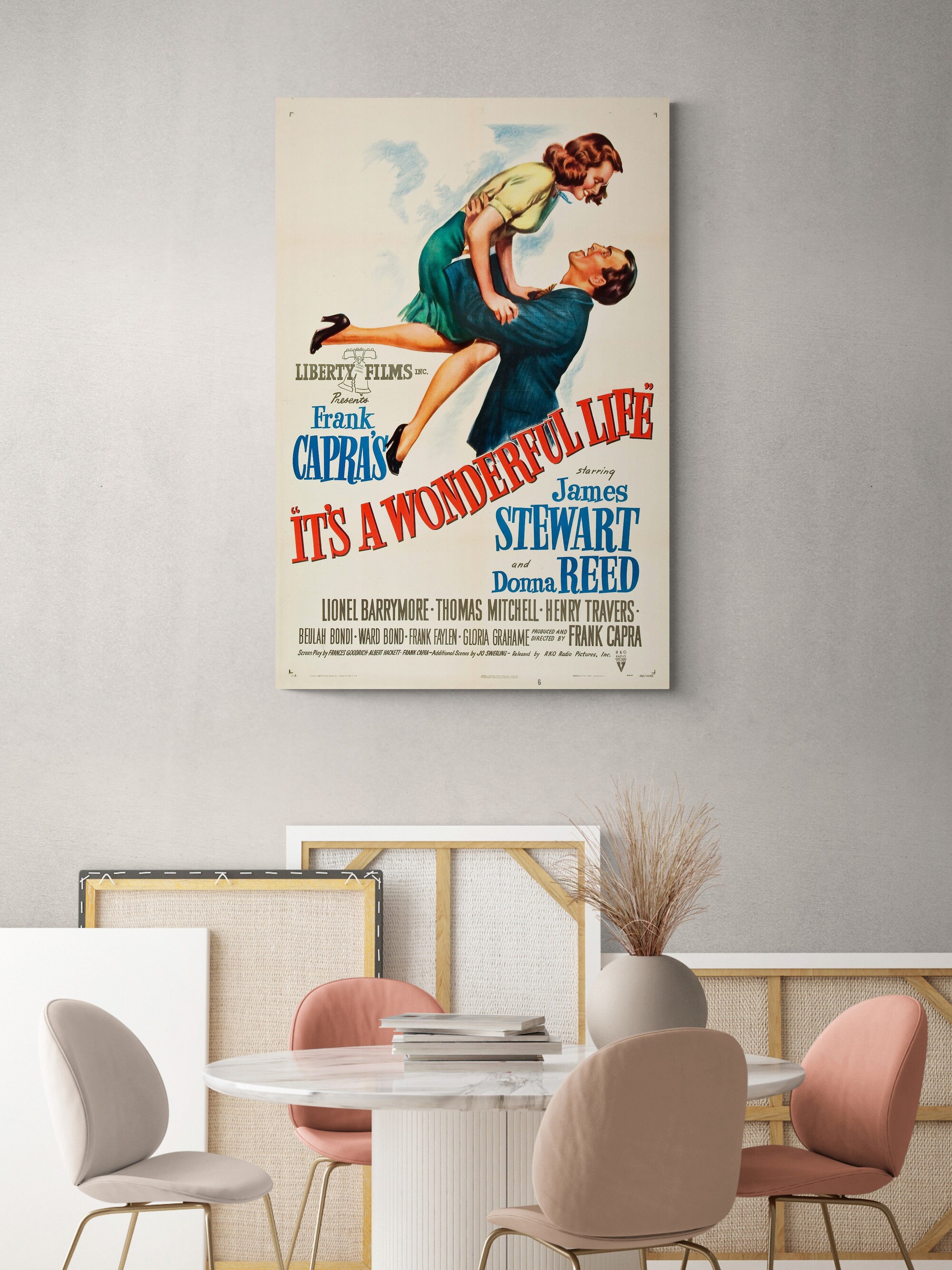 It's a Life Movie Poster - Framed Canvas or Rolled Print - Etsy