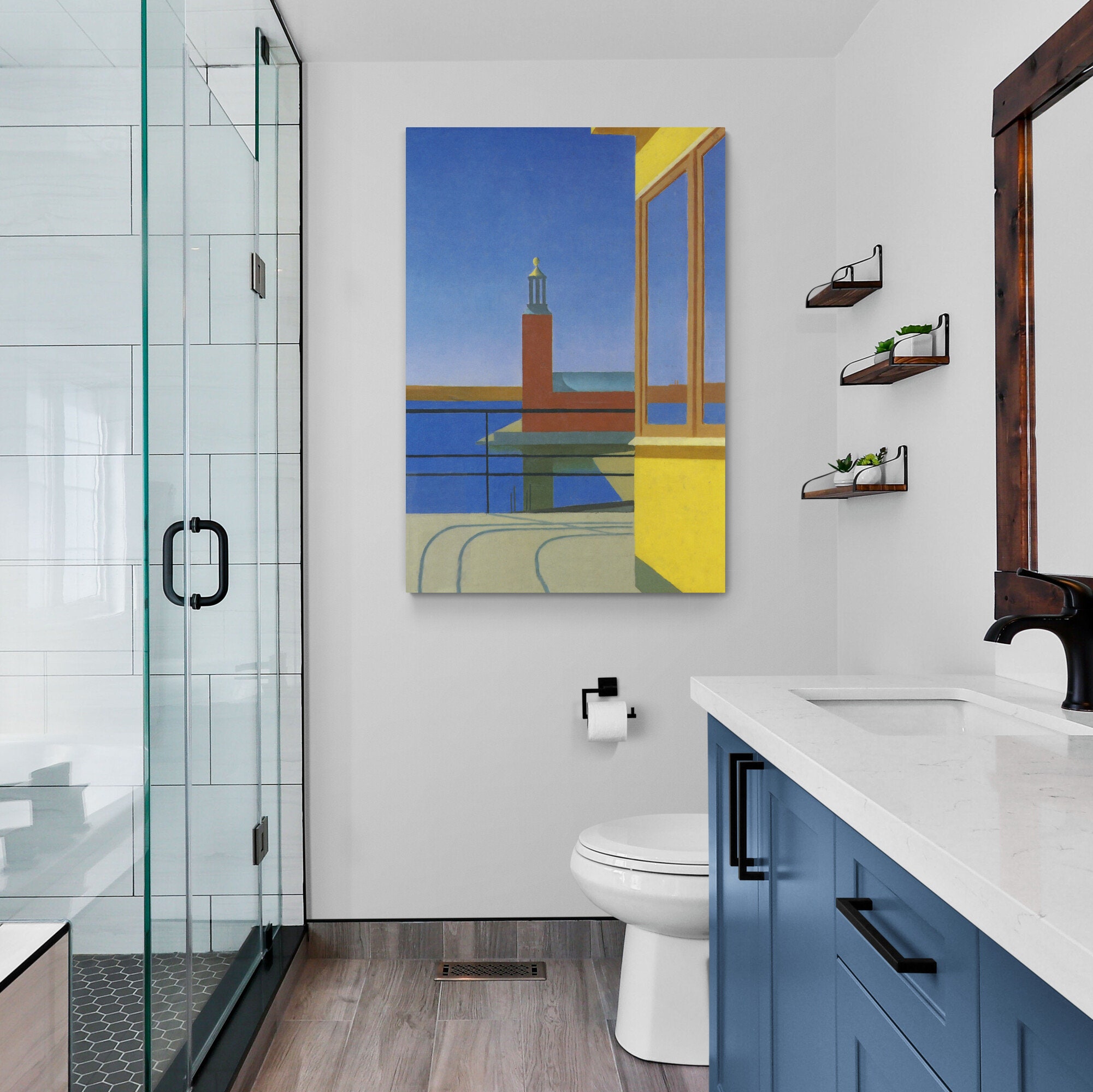Art Deco Wall Art – Torsten Jovinge, 1933, Central Palace – Canvas