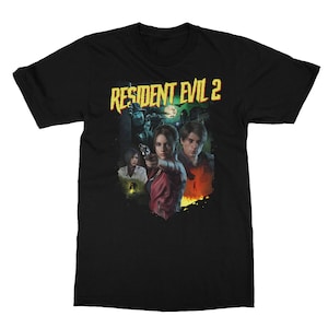 RESIDENT EVIL 2 REMAKE Unisex T-Shirt | Resident Evil Top | Graphic Tee | Vintage style shirt