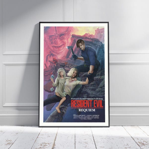 Resident Evil 9 Poster - Etsy