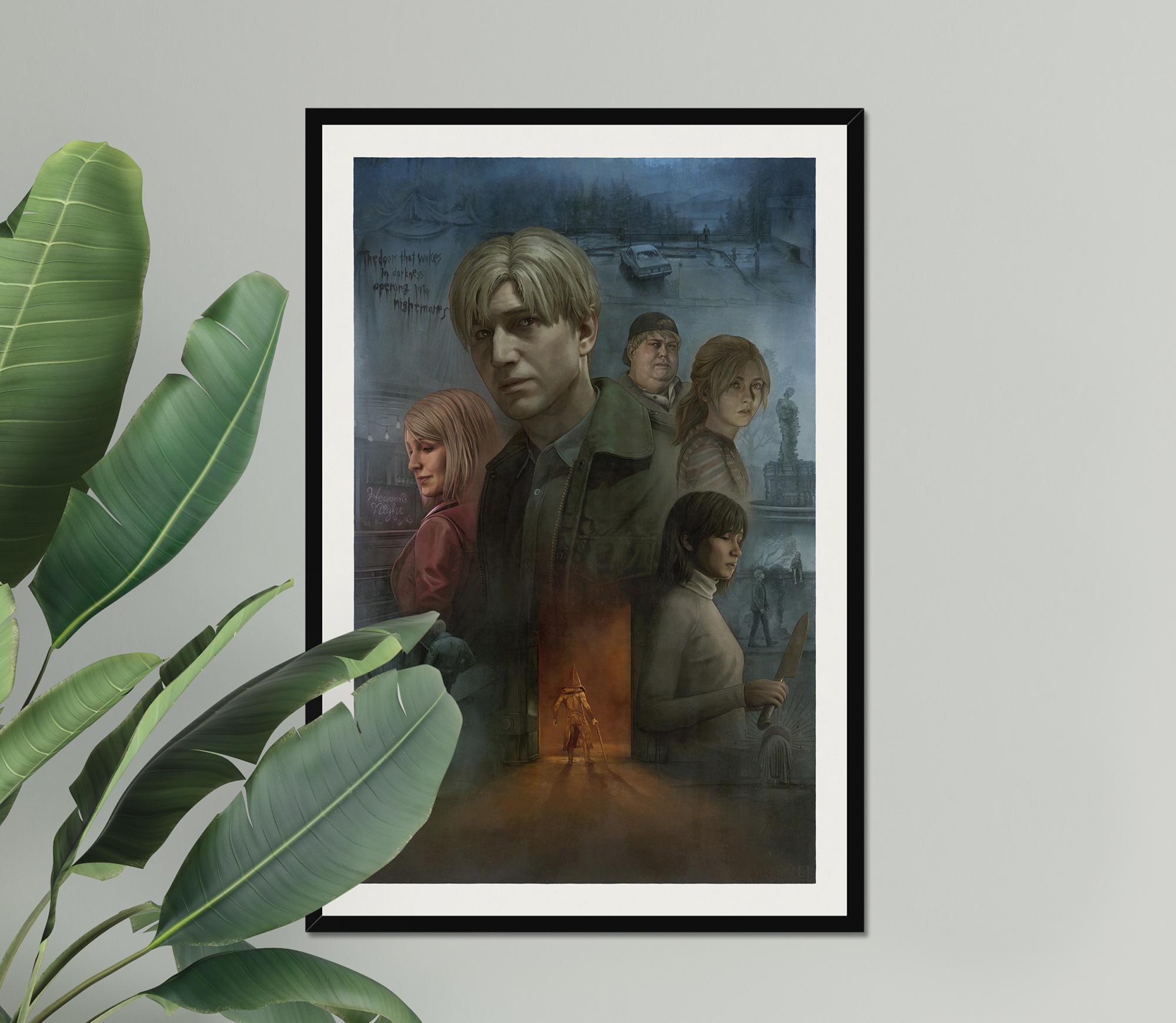Silent Hill 2 Remake Poster: Horror Game Art, Room Decor - Etsy, image size:2000x1739