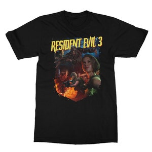 RESIDENT EVIL 3 REMAKE Unisex T-Shirt | Resident Evil Top | Graphic Tee | Vintage style shirt