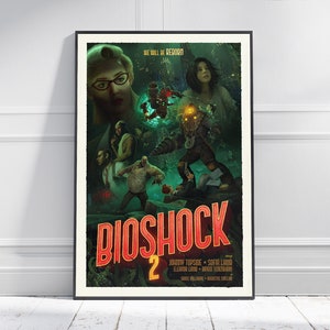 BIOSHOCK 2 Game Poster | Game Art | Adventure Game | Print | Room Decor | Wall Art