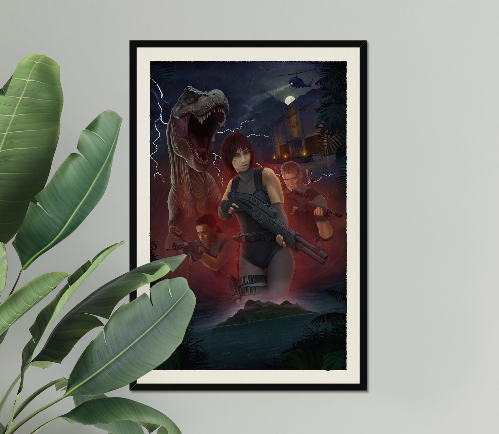 Dino Crisis Poster: Horror Game Art Print - Etsy Canada