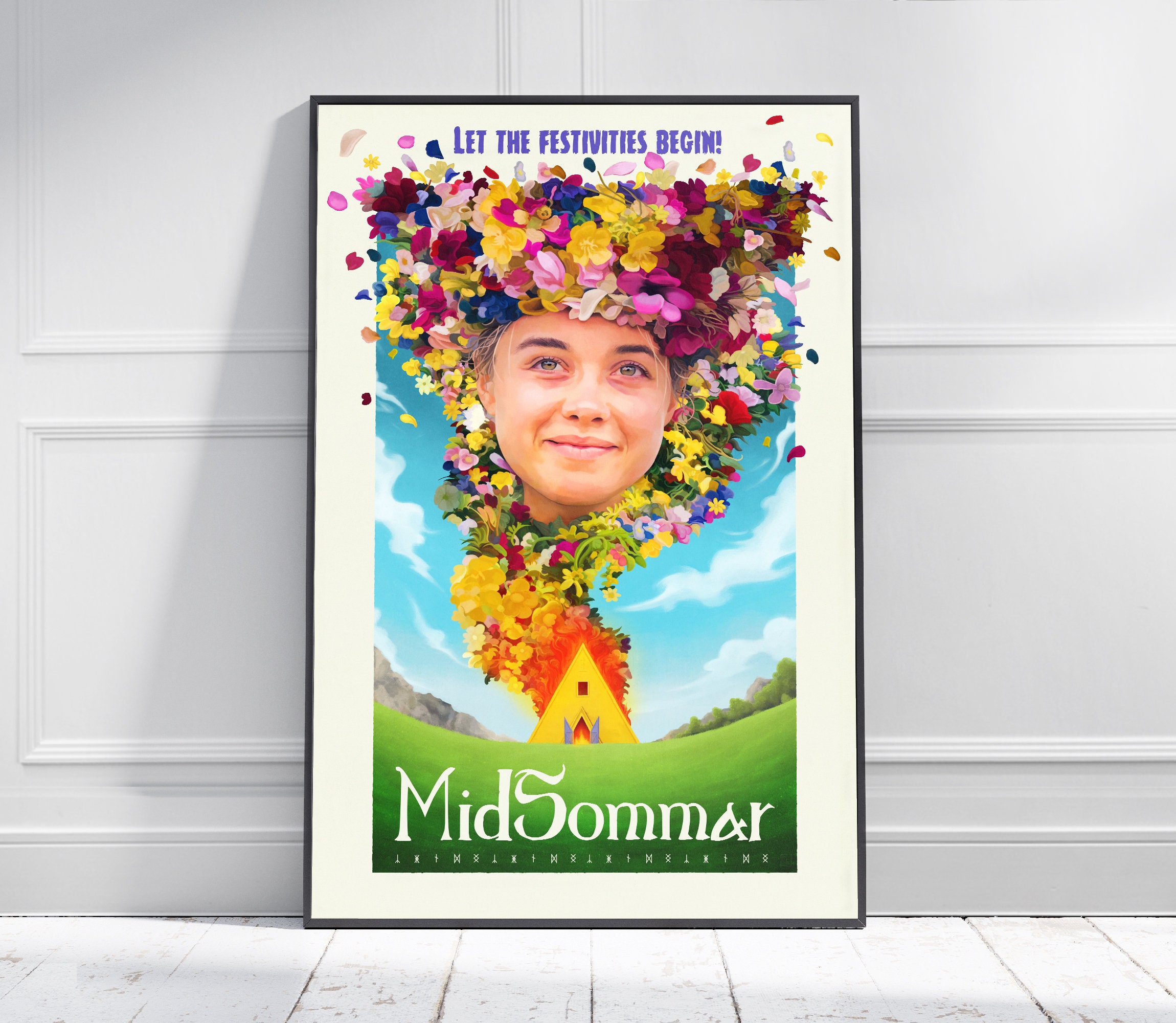 MIDSOMMAR Movie Poster | Movie Art | Film Art | Horror Film | Print | Room Decor | Wall Art