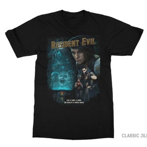 RESIDENT EVIL 1 REMAKE Unisex T-Shirt | Resident Evil Top | Graphic Tee | Vintage style shirt