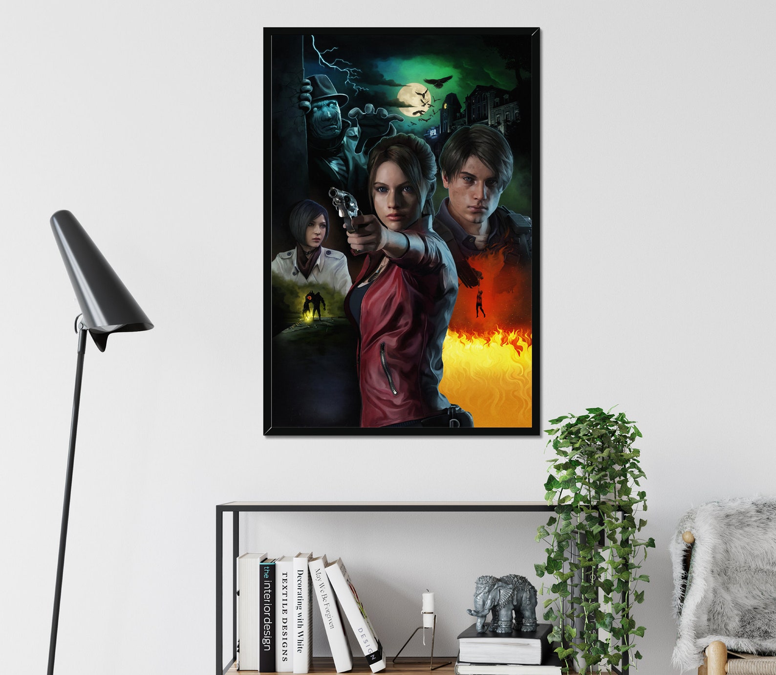 RESIDENT EVIL 2 REMAKE Game Poster Game Art Horror Game - Etsy Australia