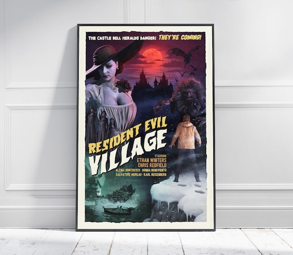 Resident Evil Village Poster: Horror Game Art Print - Etsy