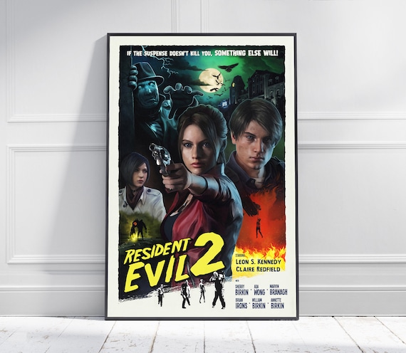 Resident Evil 2 remake print