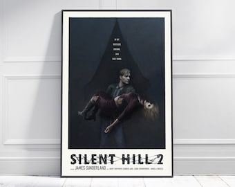 サイレントヒル2、複数サイズのビデオゲームポスター - Etsy 日本