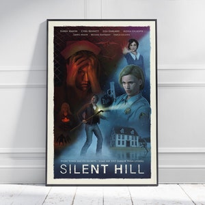 SILENT HILL Spiel Poster | Spielkunst | Horror-Spiel | Drucken | Zimmer Dekor | Wandkunst
