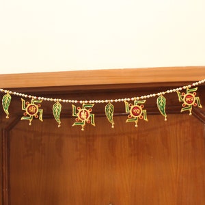 Diwali Decoration Banadarwal Wall Window Decoration/ Festive Wedding Hanging Decorative Puja Backdrop / Hanging Christmas Decor Indian style