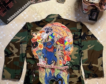Psychedelic Prophet Military Camo Jacket