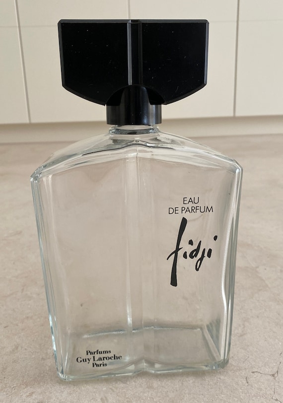 Rare giant Fidji by Guy Laroche perfume bottle (empty)