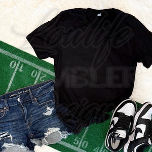 Black Tshirt Mockup, T-Shirt Mock-up, Flat lay Mockup, football tshirt, football tshirt mockup, football png, mockup, shirt front mockup