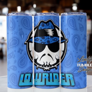 Lowrider Guy Tumbler Wrap, lowrider tumbler wrap, chico sublimation, tumbler wrap, lowrider tumbler sublimation design, lowrider guy png