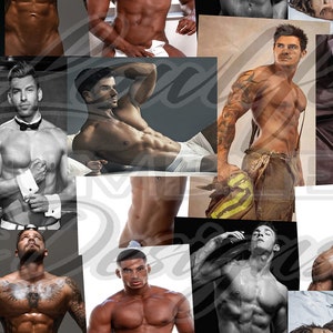 Sexy men seamless pattern, sexy men fabric, beefcakes clipart, hunks, sexy hunk tumbler wrap, hunks, bachlorette png, sexy men, hunks