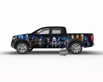 Horror Livery Design - Car Wrap, Motorsport Livery, Drift Livery Design, Partial car wrap, truck wrap, Digital File